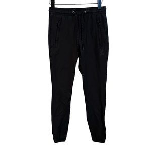 Psycho bunny black Mens Cabrini Commuter jogger performance Pants XXS